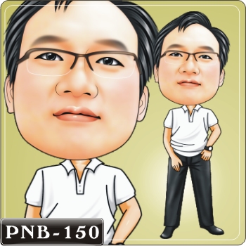 男生人像Q版漫畫PNB-150